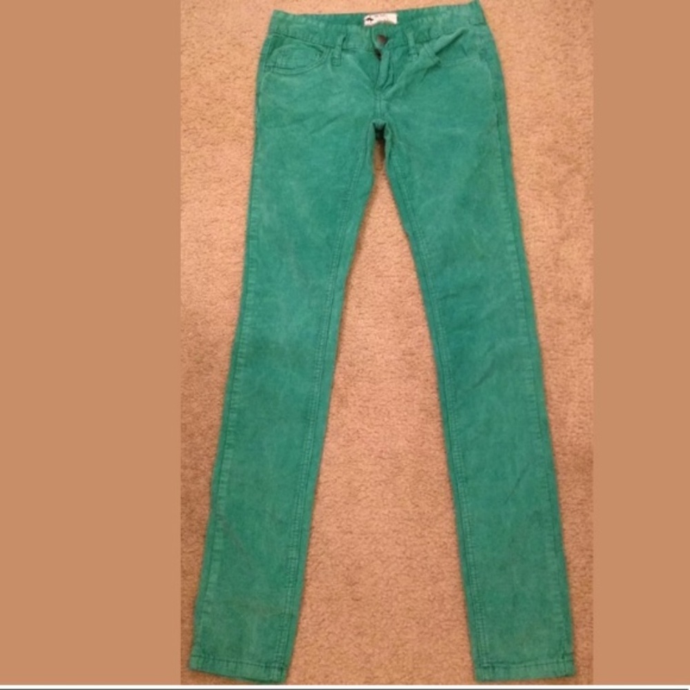 Green Corduroys